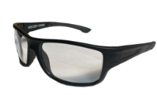 Picture of Rock Solid Clear Black Safety Glasses