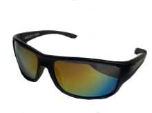 Picture of Rock Solid Imitation Red Black Safety Glasses