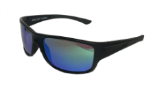 Picture of Rock Solid Revo Green Black Safety Glasses